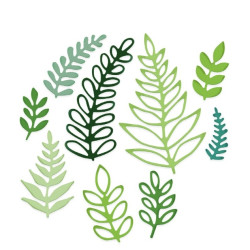 Set of cutting dies Decorative Branches - DpCraft - 9 pcs