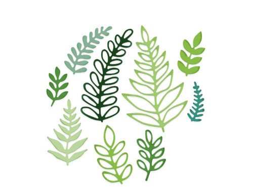 Set of cutting dies Decorative Branches - DpCraft - 9 pcs