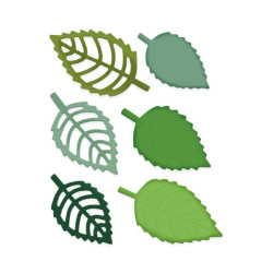 Set of cutting dies Leaves - DpCraft - 6 pcs