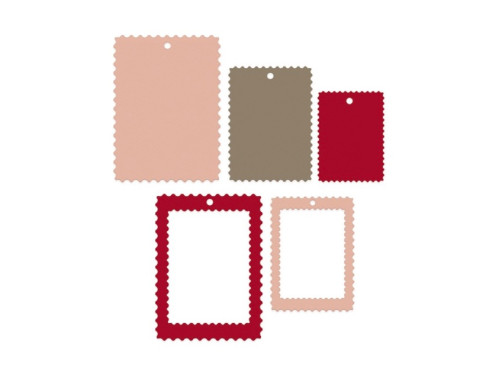 Set of cutting dies Postage Stamp Frame - DpCraft - 3 pcs