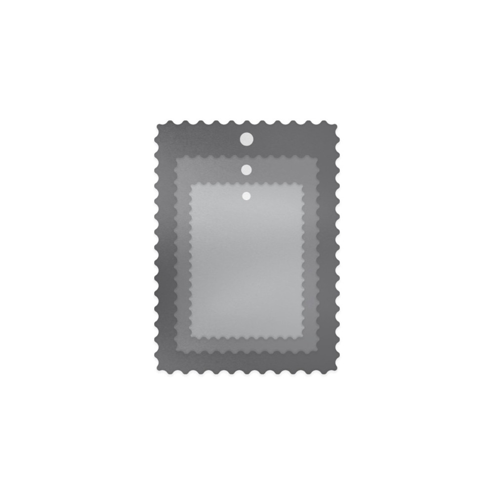 Set of cutting dies Postage Stamp Frame - DpCraft - 3 pcs
