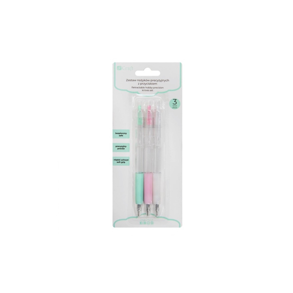 Pen-style precision knives - DpCraft - 3 pcs
