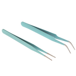 Set of precision tweezers - DpCraft - Mint 2 pcs