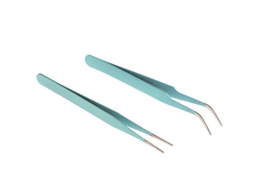 Set of precision tweezers - DpCraft - Mint 2 pcs