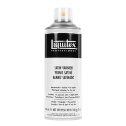 Werniks w sprayu do farb akrylowych Satin - Liquitex - satynowy 400 ml