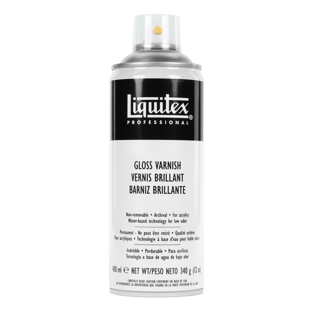 Werniks w sprayu do farb akrylowych Gloss - Liquitex - połysk 400 ml