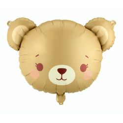 Foil balloon Bear - brown 56 x 40 cm