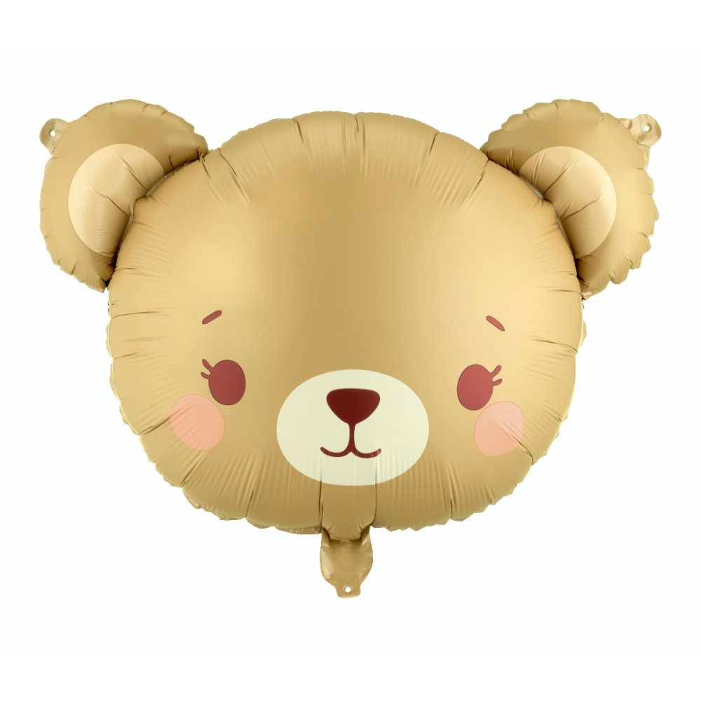 Foil balloon Bear - brown 56 x 40 cm