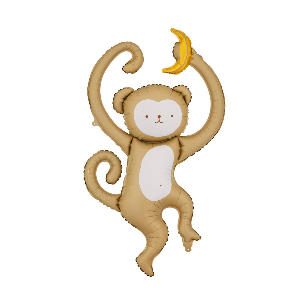 Foil balloon Monkey - 51 x 88 cm