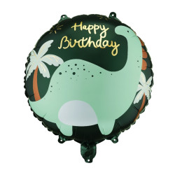 Foil balloon Brontosaur - 35 cm