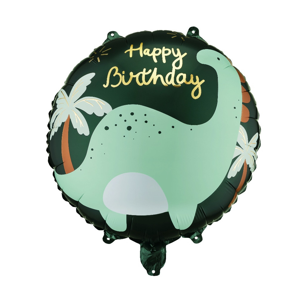Foil balloon Brontosaur - 35 cm