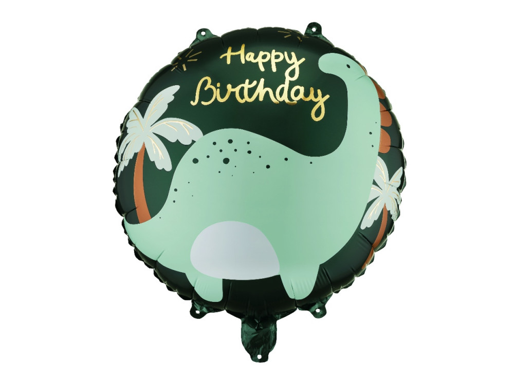 Foil balloon Brontosaur - 35 cm