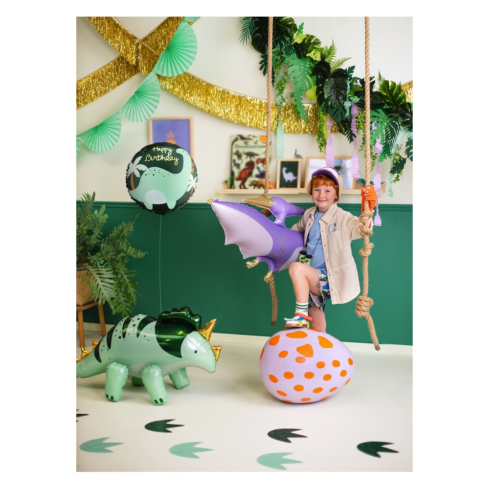 Balon foliowy Brontozaur - 35 cm