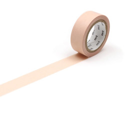 Taśma papierowa washi - MT Masking Tape - Pastel Carrot 7 m