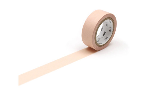 Taśma papierowa washi - MT Masking Tape - Pastel Carrot 7 m