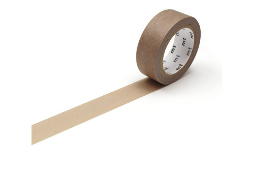 Taśma papierowa washi - MT Masking Tape - Smoky Beige 7 m