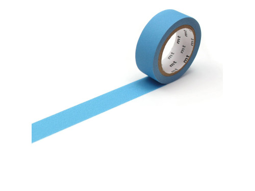 Taśma papierowa washi - MT Masking Tape - Matte Light Blue 7 m