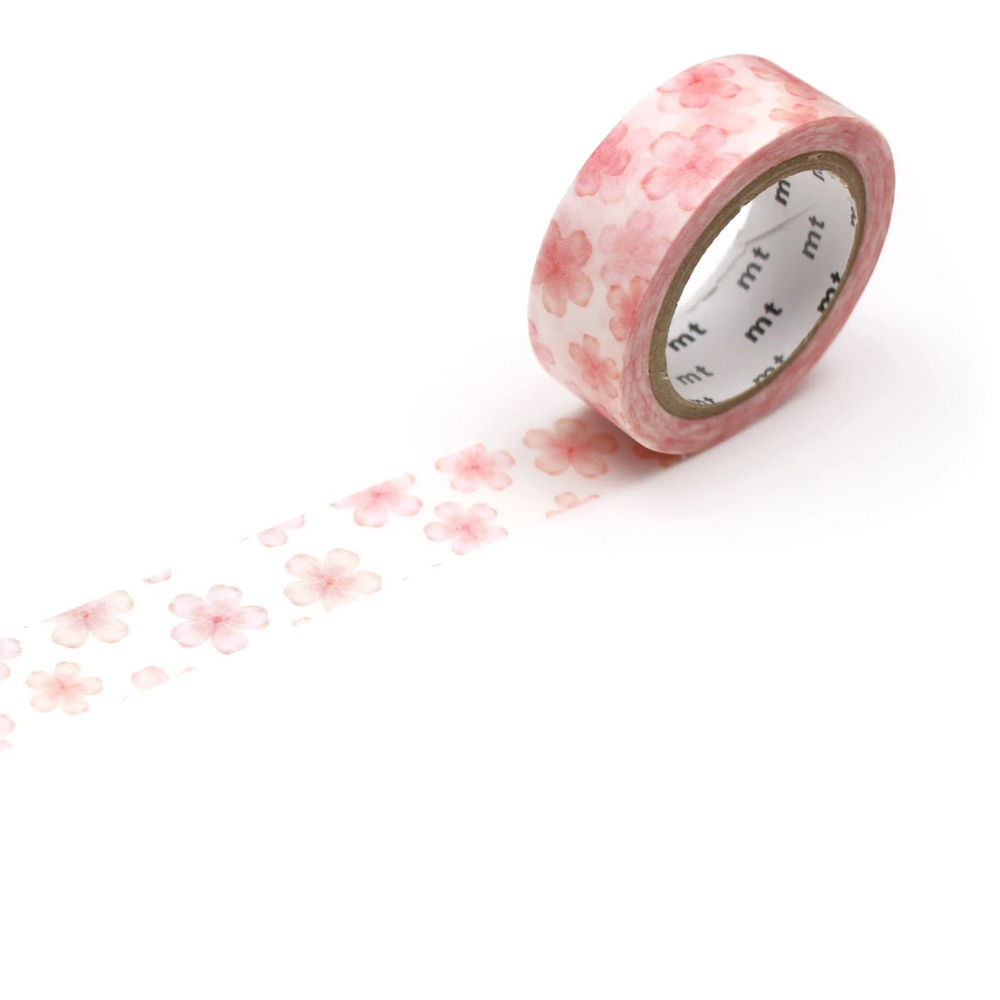 Taśma papierowa washi - MT Masking Tape - Sakura 7 m