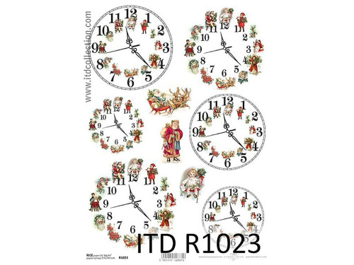 Decoupage paper A4 - ITD Collection - rice, R1023