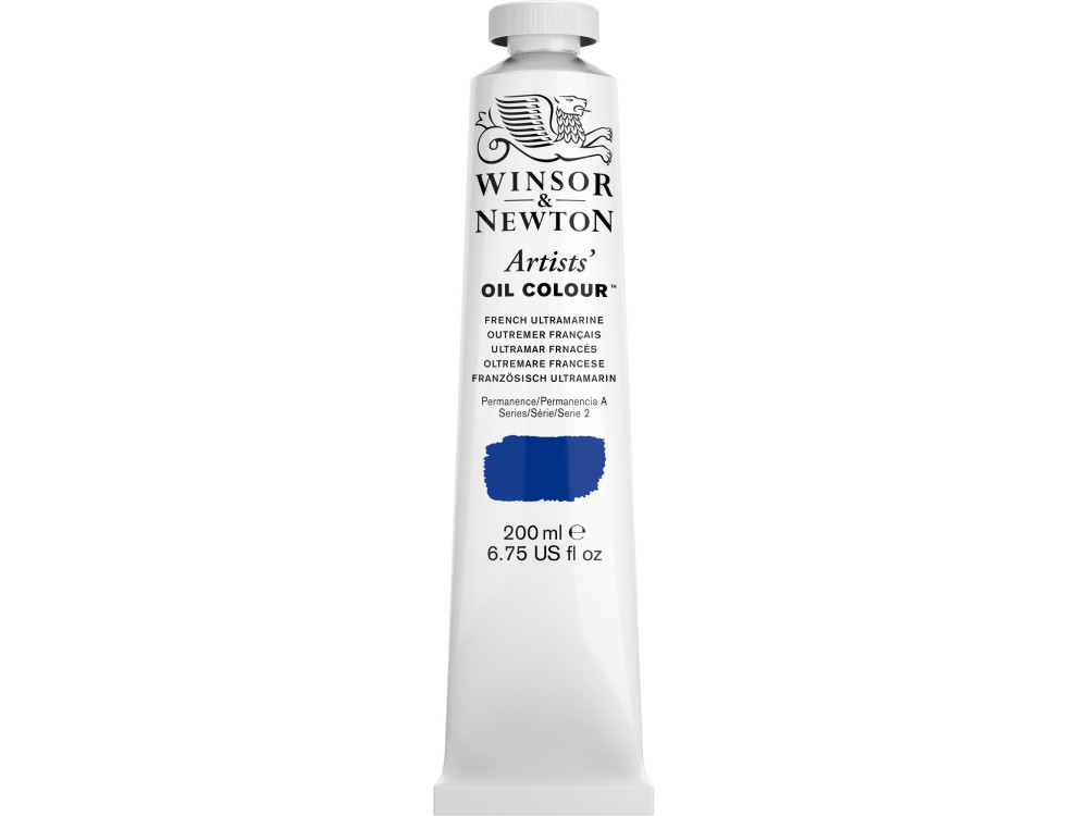 Farba olejna Artists' Oil Colour - Winsor & Newton - French Ultramarine 200 ml
