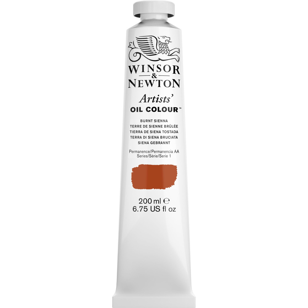 Oil paint Artists' Oil Colour - Winsor & Newton - Burnt Sienna 200 ml