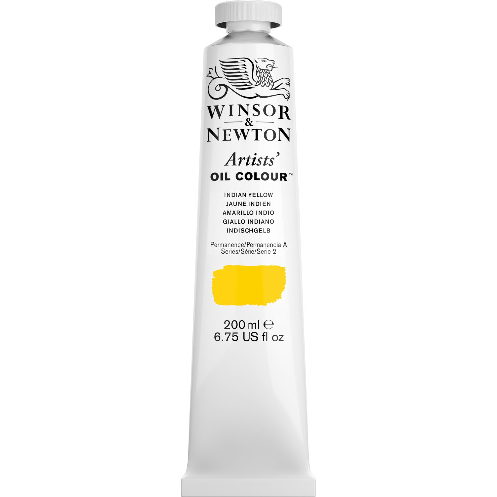 Oil paint Artists' Oil Colour - Winsor & Newton - Indian Yellow 200 ml
