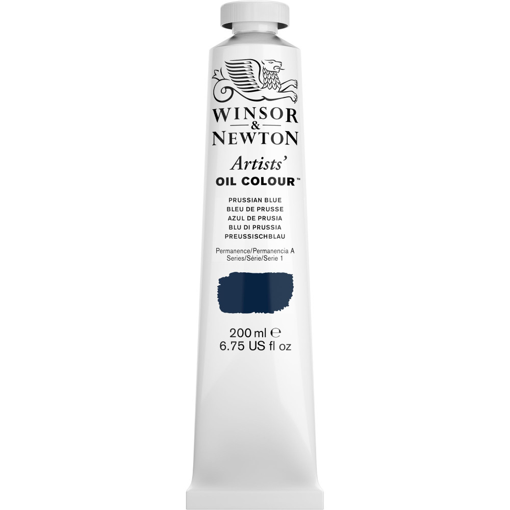 Oil paint Artists' Oil Colour - Winsor & Newton - Prussian Blue 200 ml