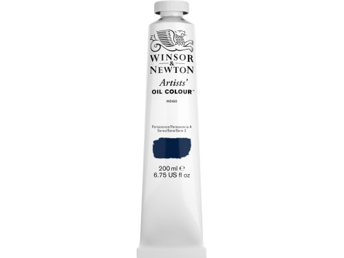 Farba olejna Artists' Oil Colour - Winsor & Newton - Indigo 200 ml