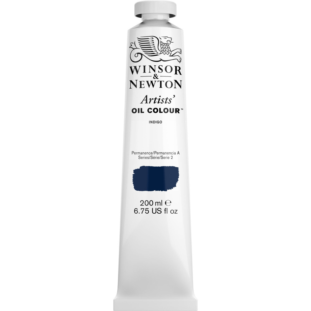Farba olejna Artists' Oil Colour - Winsor & Newton - Indigo 200 ml