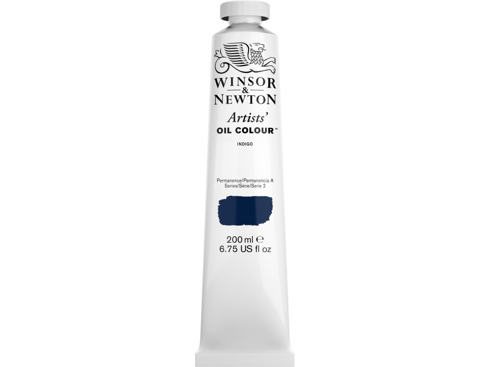 Oil paint Artists' Oil Colour - Winsor & Newton - Indigo 200 ml
