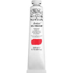 Farba olejna Artists' Oil Colour - Winsor & Newton - Bright Red 200 ml