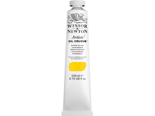 Oil paint Artists' Oil Colour - Winsor & Newton - Winsor Yellow 200 ml
