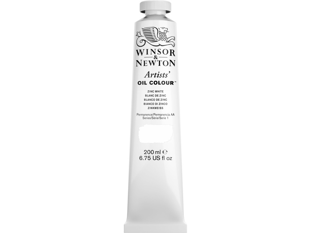 Oil paint Artists' Oil Colour - Winsor & Newton - Zinc White 200 ml