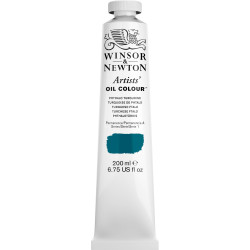 Farba olejna Artists' Oil Colour - Winsor & Newton - Phthalo Turquoise 200 ml