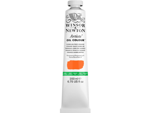 Farba olejna Artists' Oil Colour - Winsor & Newton - Cadmium Free Orange 200 ml