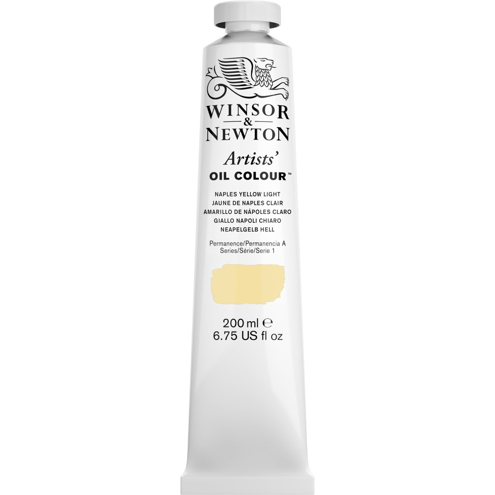 Farba olejna Artists' Oil Colour - Winsor & Newton - Naples Yellow Light 200 ml