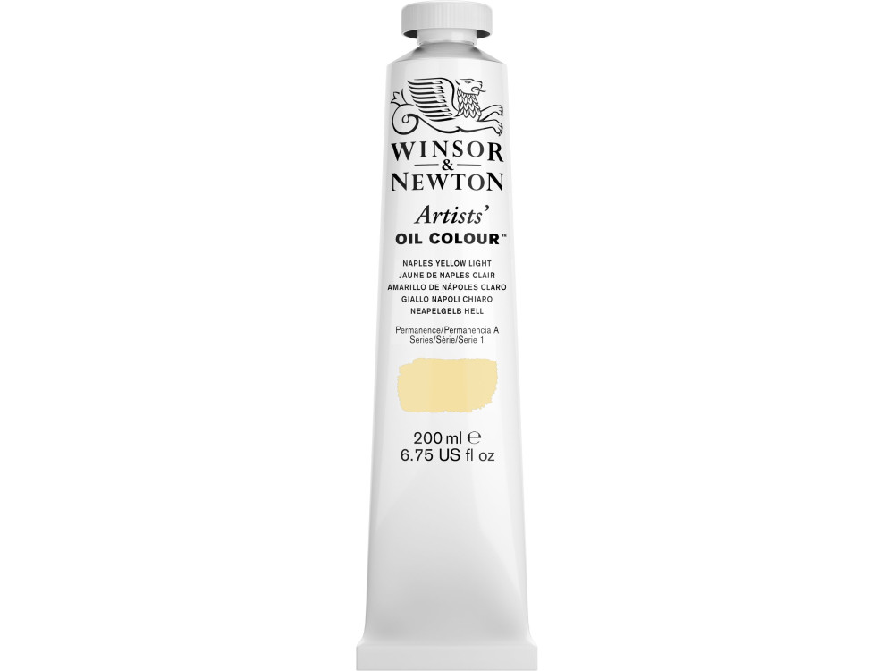 Oil paint Artists' Oil Colour - Winsor & Newton - Naples Yellow Light 200 ml