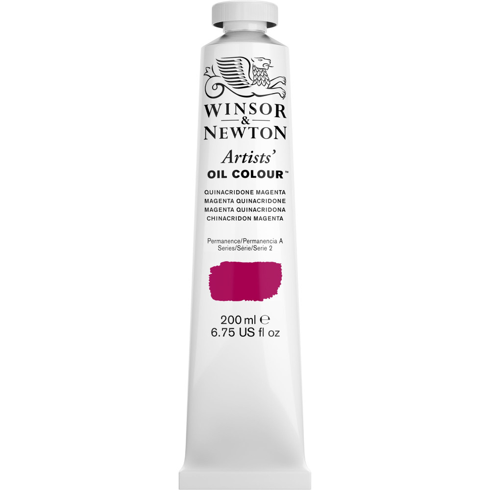 Oil paint Artists' Oil Colour - Winsor & Newton - Quinacridone Magenta 200 ml