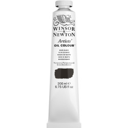 Farba olejna Artists' Oil Colour - Winsor & Newton - Mars Black 200 ml
