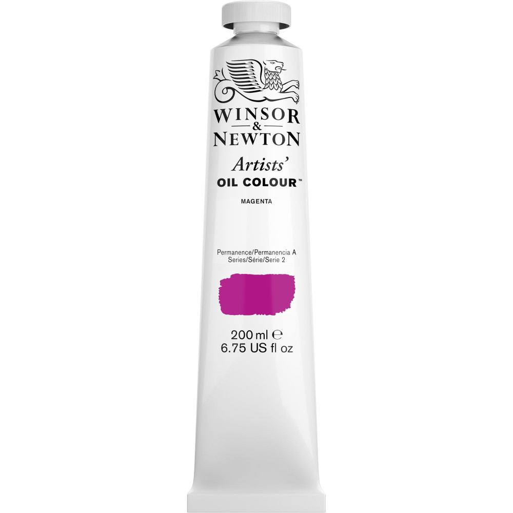 Farba olejna Artists' Oil Colour - Winsor & Newton - Magenta 200 ml