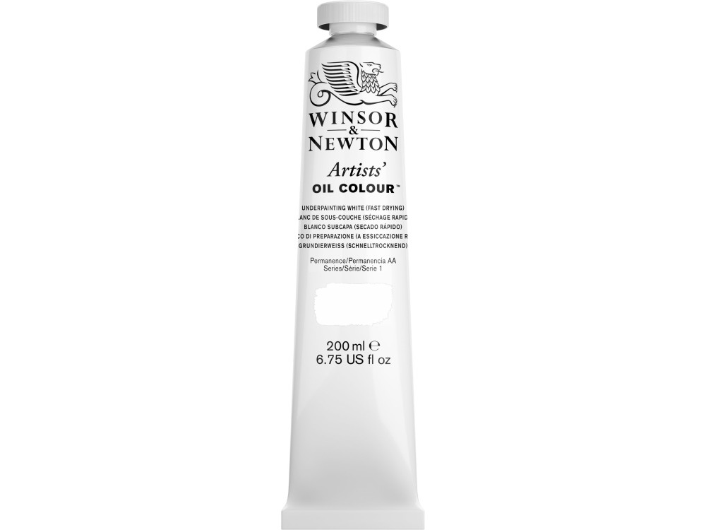 Farba olejna Artists' Oil Colour - Winsor & Newton - Underpainting White 200 ml