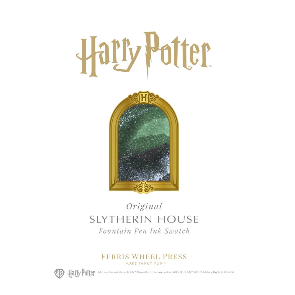 Atrament Harry Potter - Ferris Wheel Press - Slytherin House 38 ml