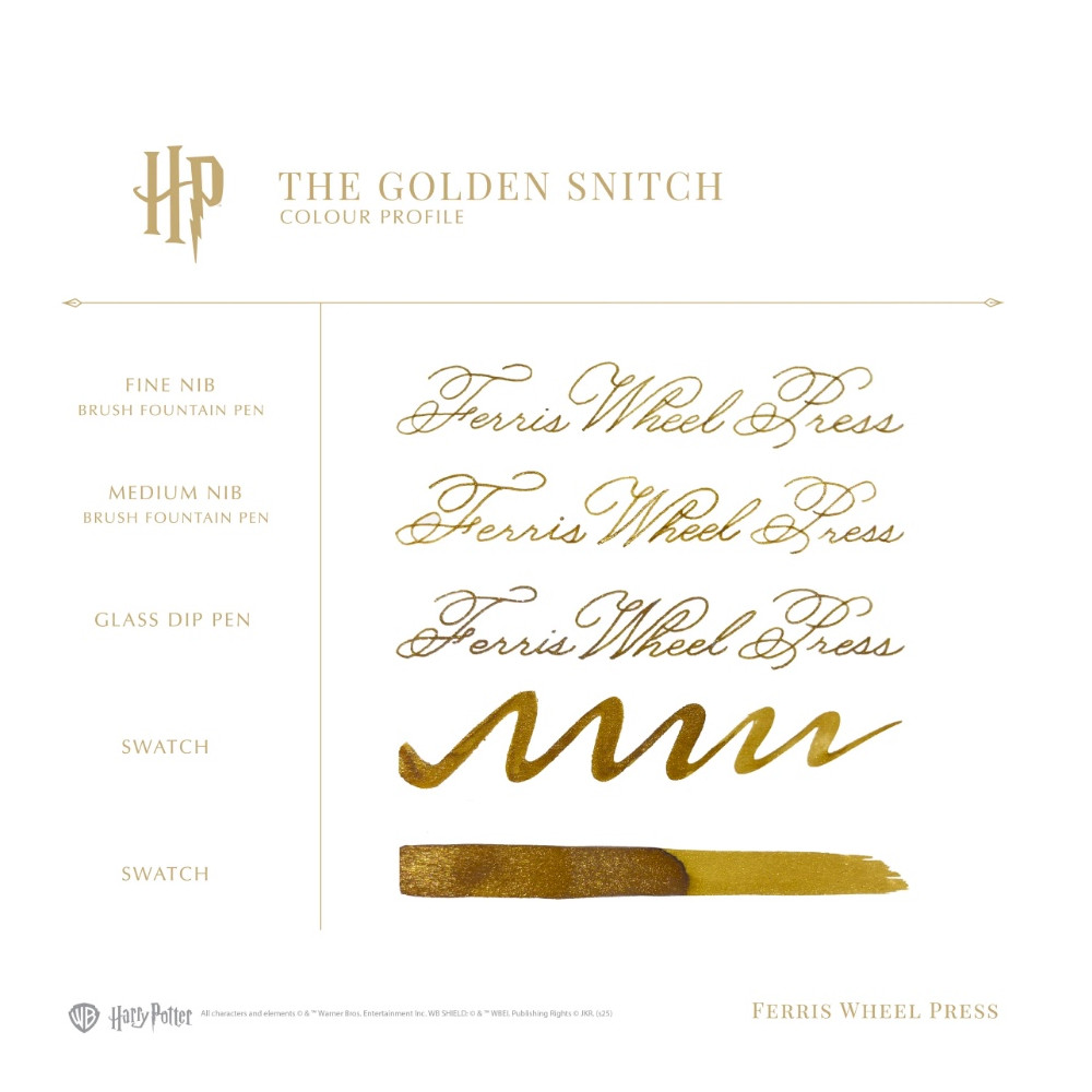 Atrament Harry Potter - Ferris Wheel Press - The Golden Snitch 38 ml