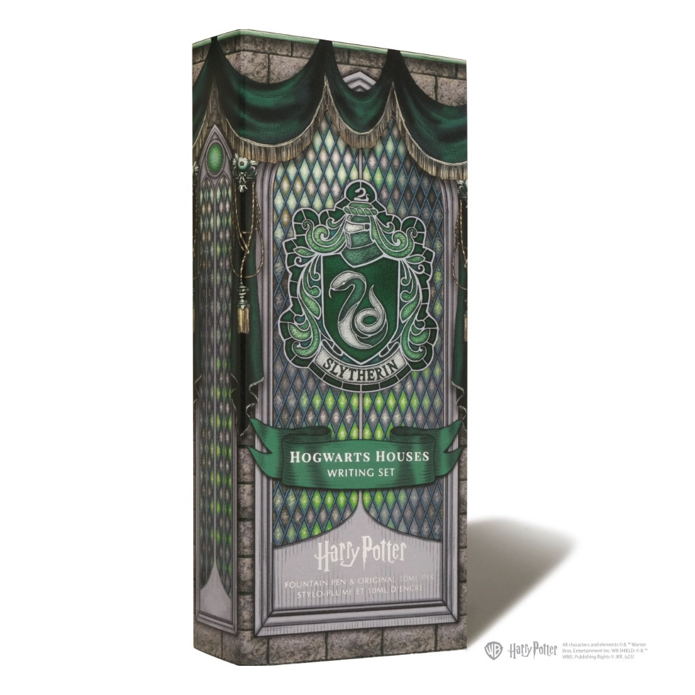 Carousel Fountain Pen with ink - Ferris Wheel Press - Slytherin
