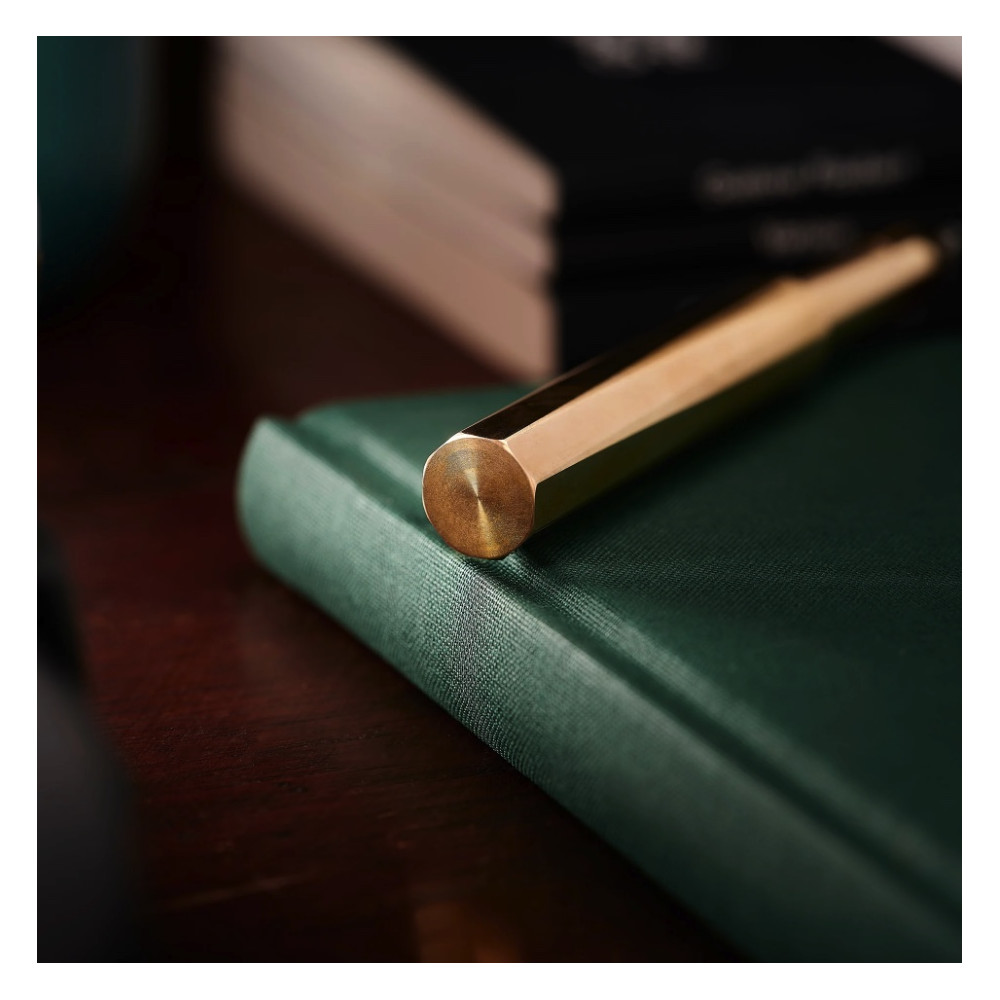The Wren refillable writing pen - Tom’s Studio - Brass