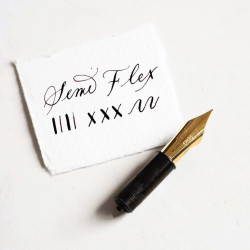 Stalówka do pióra wiecznego Extra Fine Semi Flex - Tom's Studio
