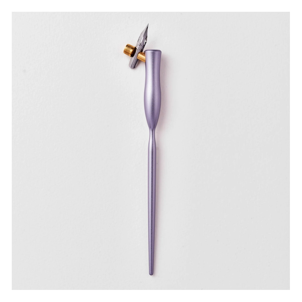 Obsadka skośna do kaligrafii Flourish - Tom's Studio - Lilac
