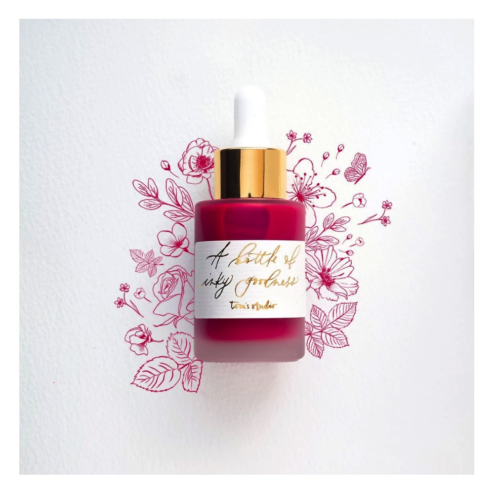 Tusz akrylowy do kaligrafii - Tom's Studio - Hot Pink 30 ml