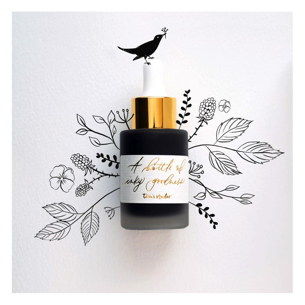 Calligraphy ink - Tom’s Studio - Jet Black 30 ml