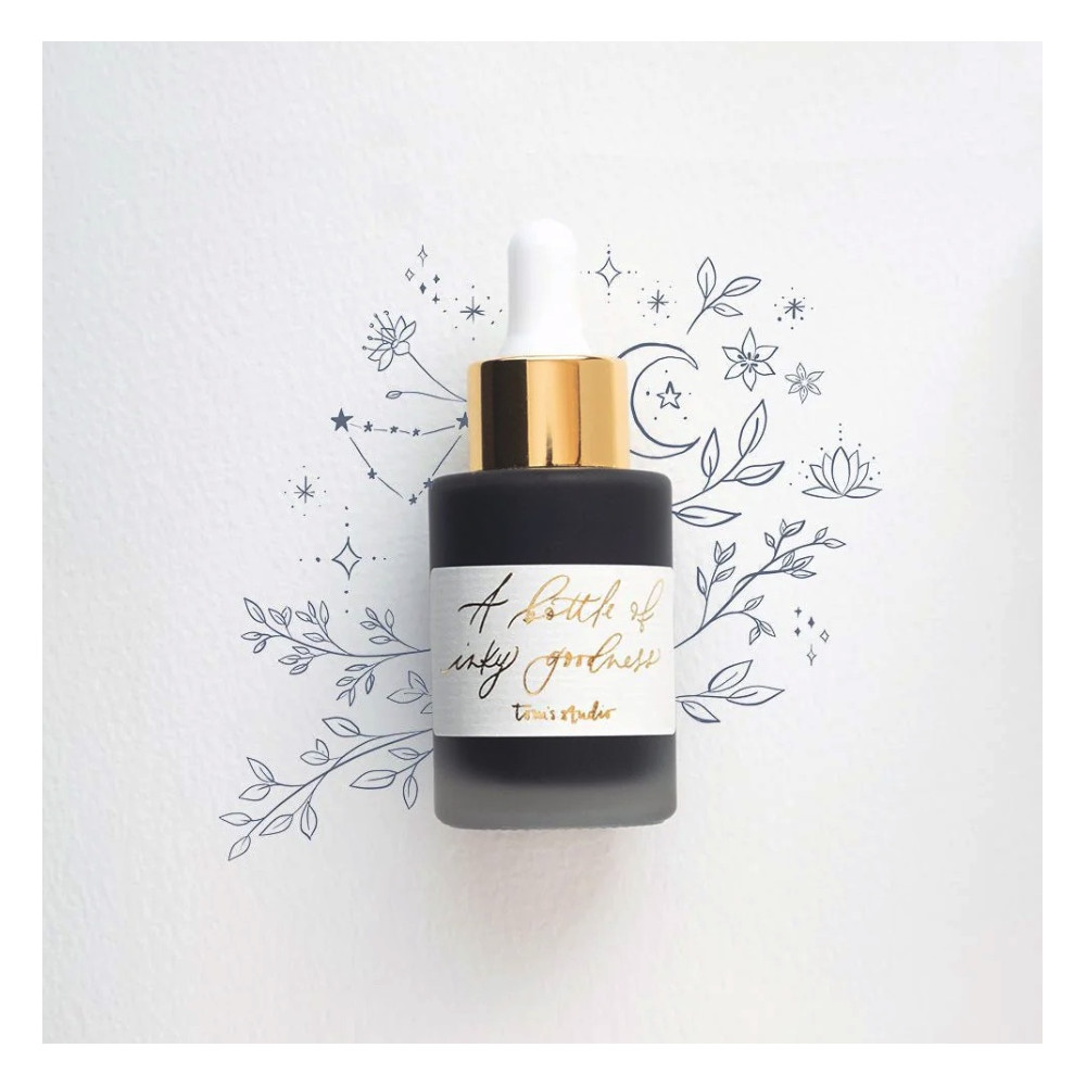 Tusz akrylowy do kaligrafii - Tom's Studio - Moon Grey 30 ml